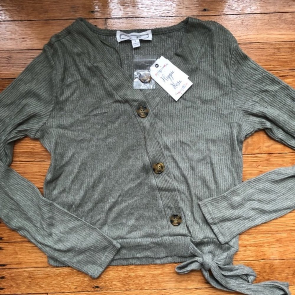 NWT wrap style top